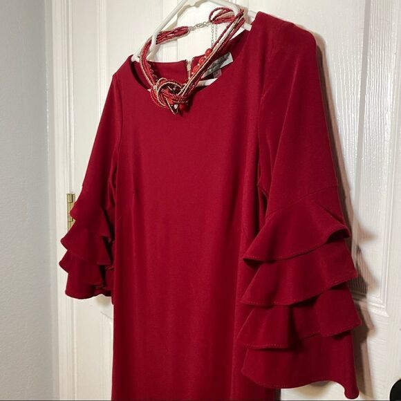 Danny and Nicole Red Dress - Picture 8 of 12